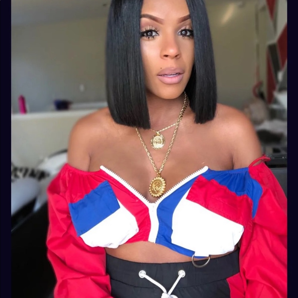 Off shoulder two piece outfit